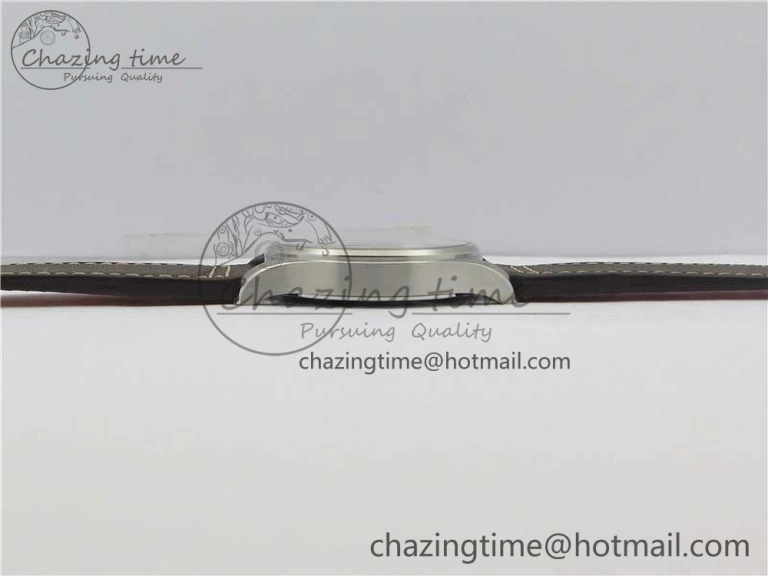 EasyCare Pilot IW326803 SS MK 1:1 Best Edition Black Dial on Brown Leather Strap MIYOTA 7146