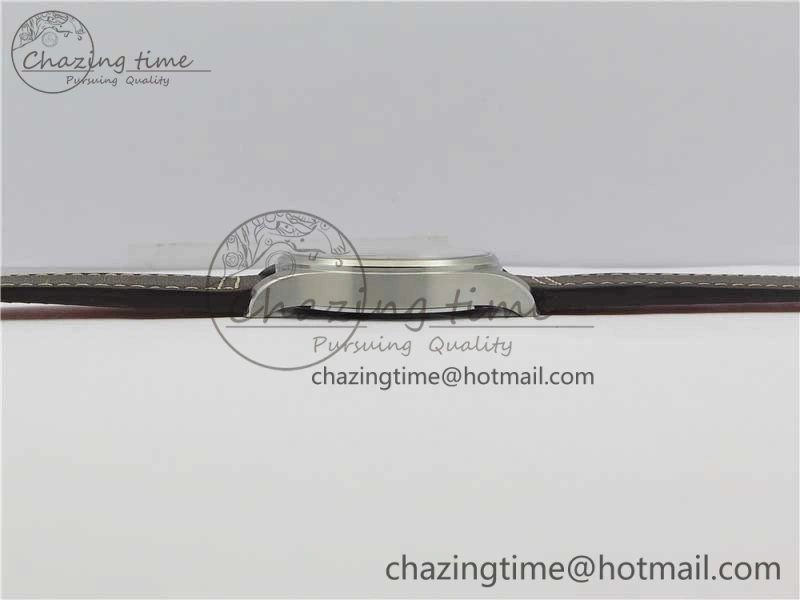 EasyCare Pilot IW326803 SS MK 1:1 Best Edition Black Dial on Brown Leather Strap MIYOTA 7146