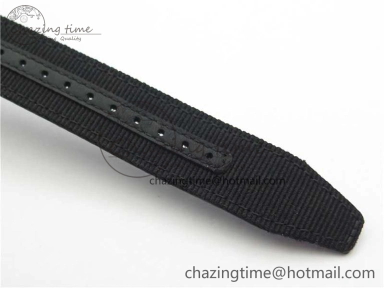 Seasonal Pilot IW326901 Real Ceramic MK 1:1 Best Edition Black Dial On Nylon Strap MIYOTA 7126