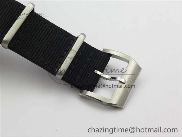 Seasonal Pilot IW326901 Real Ceramic MK 1:1 Best Edition Black Dial On Nylon Strap MIYOTA 7126