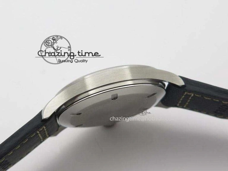 HighPerformance Pilot Mark XVI “Father & Son 2012” MK Maker SS Sliver Dial A2892 On Black Leather Strap 7373