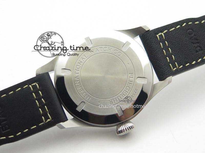 HighPerformance Pilot Mark XVI “Father & Son 2012” MK Maker SS Sliver Dial A2892 On Black Leather Strap 7373