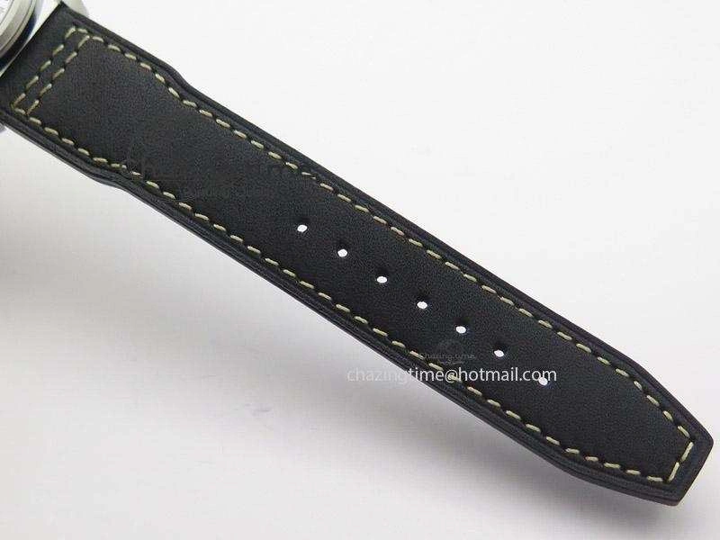 HighPerformance Pilot Mark XVI “Father & Son 2012” MK Maker SS Sliver Dial A2892 On Black Leather Strap 7373