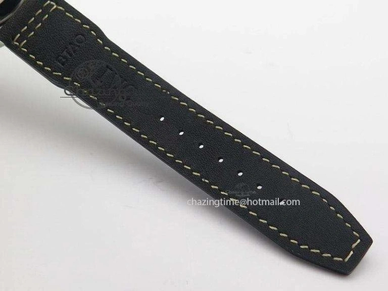 HighPerformance Pilot Mark XVI “Father & Son 2012” MK Maker SS Sliver Dial A2892 On Black Leather Strap 7373