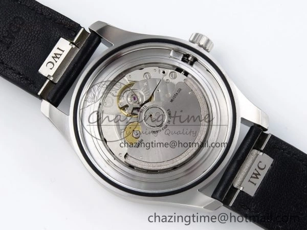 Lightweight Pilot Mark XX BLSF 1:1 Best Edition Black Dial on Black Leather Strap MIYOTA 7017