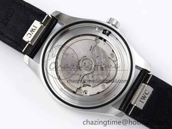 Lightweight Pilot Mark XX BLSF 1:1 Best Edition Black Dial on Black Leather Strap MIYOTA 7017