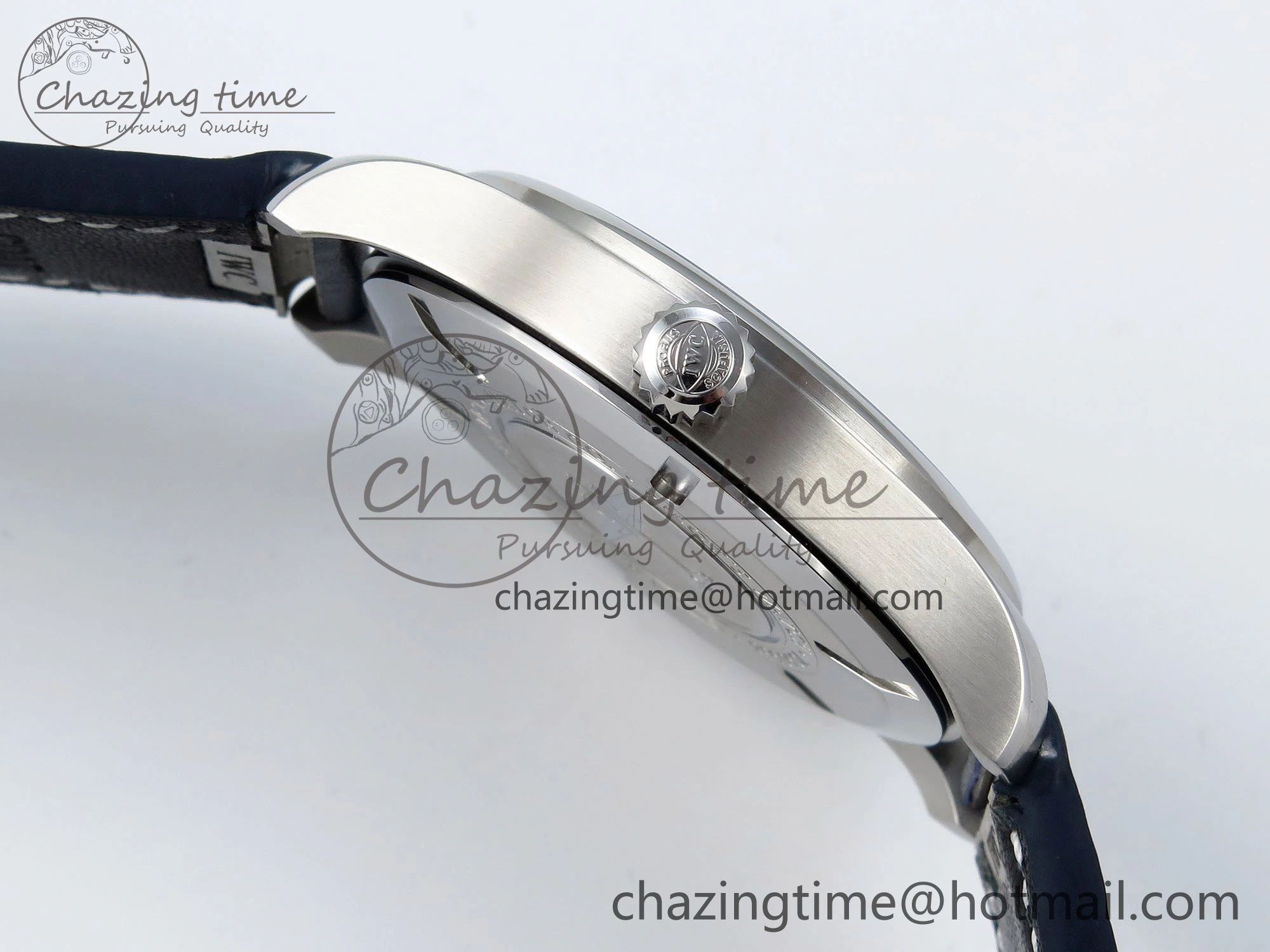 UrbanChic Pilot Mark XX BLSF 1:1 Best Edition Blue Dial on Blue Leather Strap MIYOTA 7022