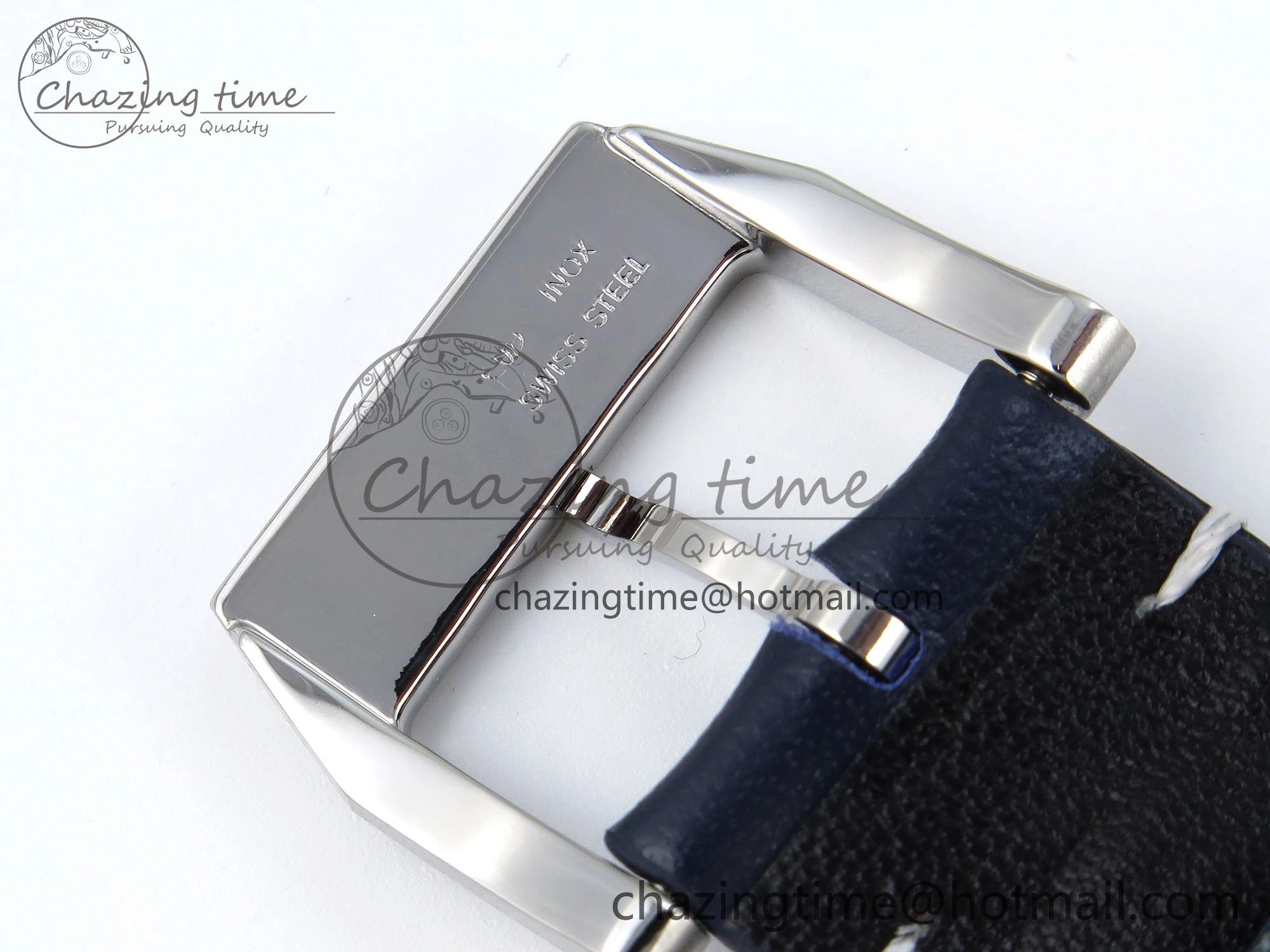 UrbanChic Pilot Mark XX BLSF 1:1 Best Edition Blue Dial on Blue Leather Strap MIYOTA 7022