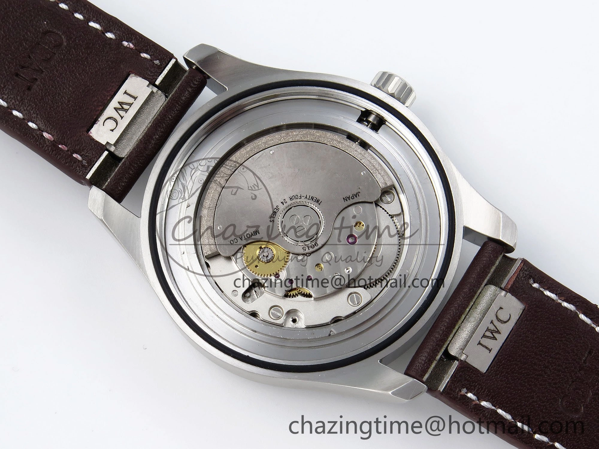 Pilot Mark XX BLSF 1:1 Best Edition Green Dial on Brown Leather Strap MIYOTA Sustainable 7019