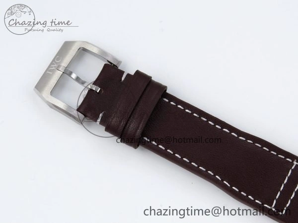 Pilot Mark XX BLSF 1:1 Best Edition Green Dial on Brown Leather Strap MIYOTA Sustainable 7019