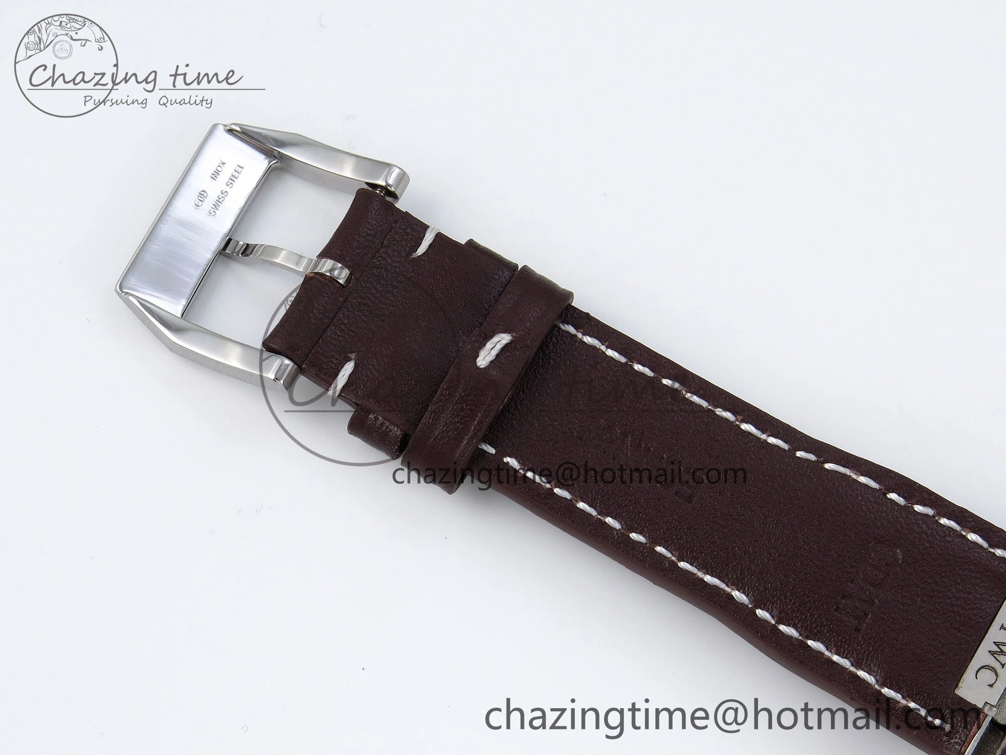Pilot Mark XX BLSF 1:1 Best Edition Green Dial on Brown Leather Strap MIYOTA Sustainable 7019