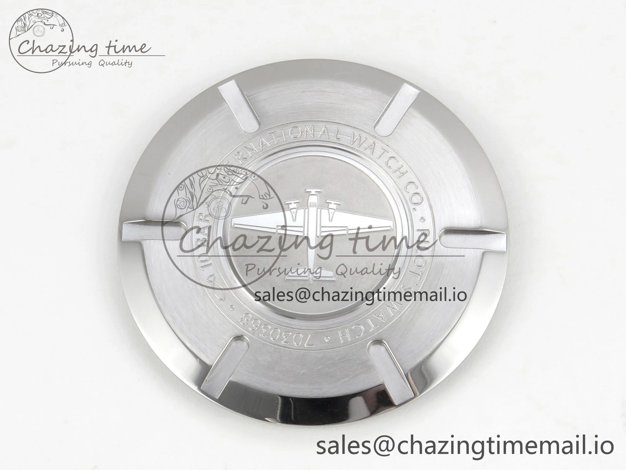 Pilot Mark XX BLSF SS 1:1 Best Edition White Dial on Black Rubber Strap MIYOTA ZeroBulk 6995