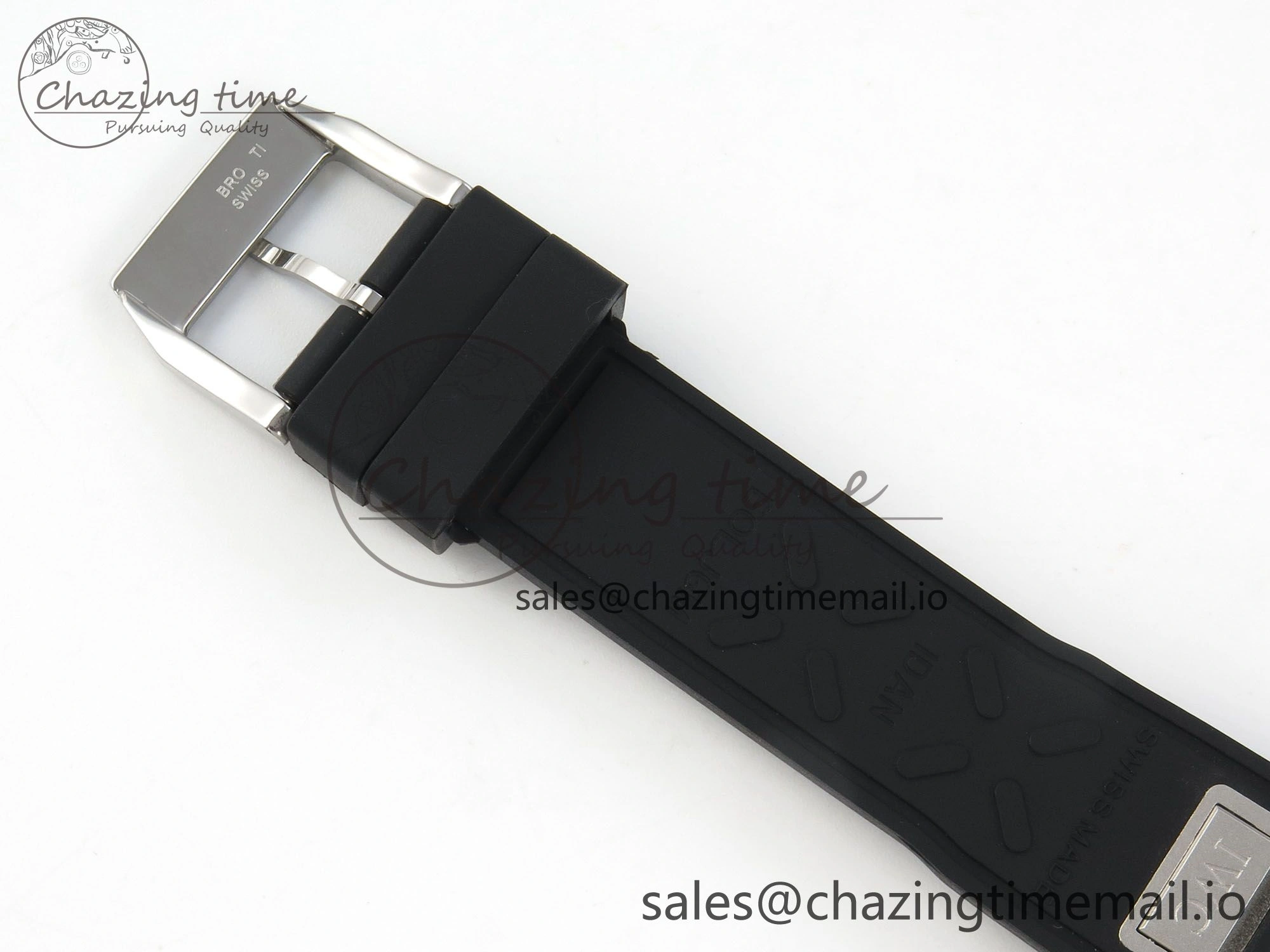 Pilot Mark XX BLSF SS 1:1 Best Edition White Dial on Black Rubber Strap MIYOTA ZeroBulk 6995