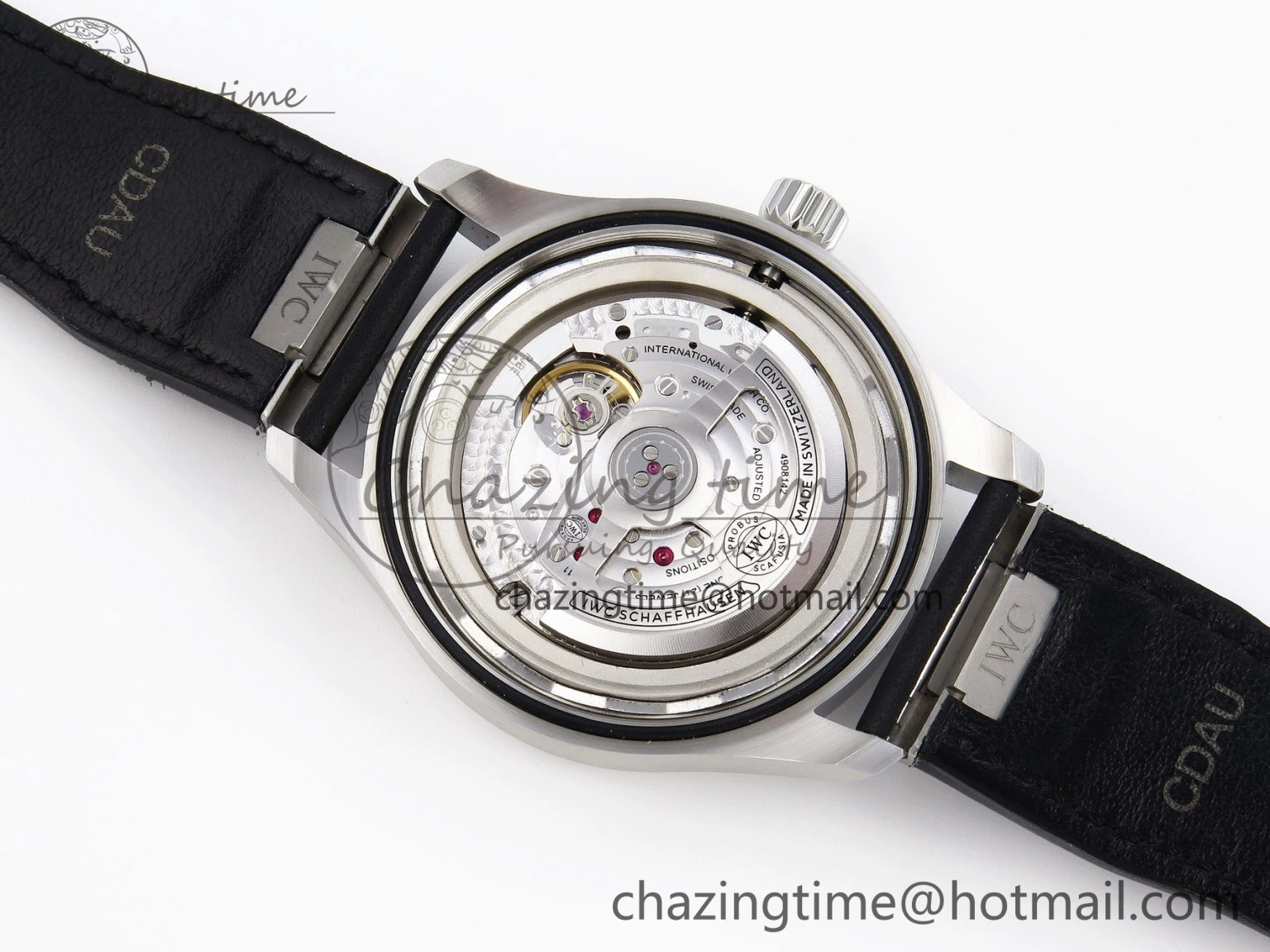 Pilot Mark XX IW328201 ZF 1:1 Best Edition Black Dial on Black Leather Strap A UrbanStyle 7028