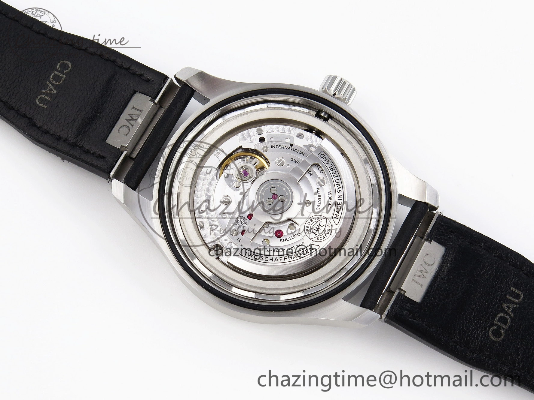 Pilot Mark XX IW328201 ZF 1:1 Best Edition Black Dial on Black Leather Strap A UrbanStyle 7028