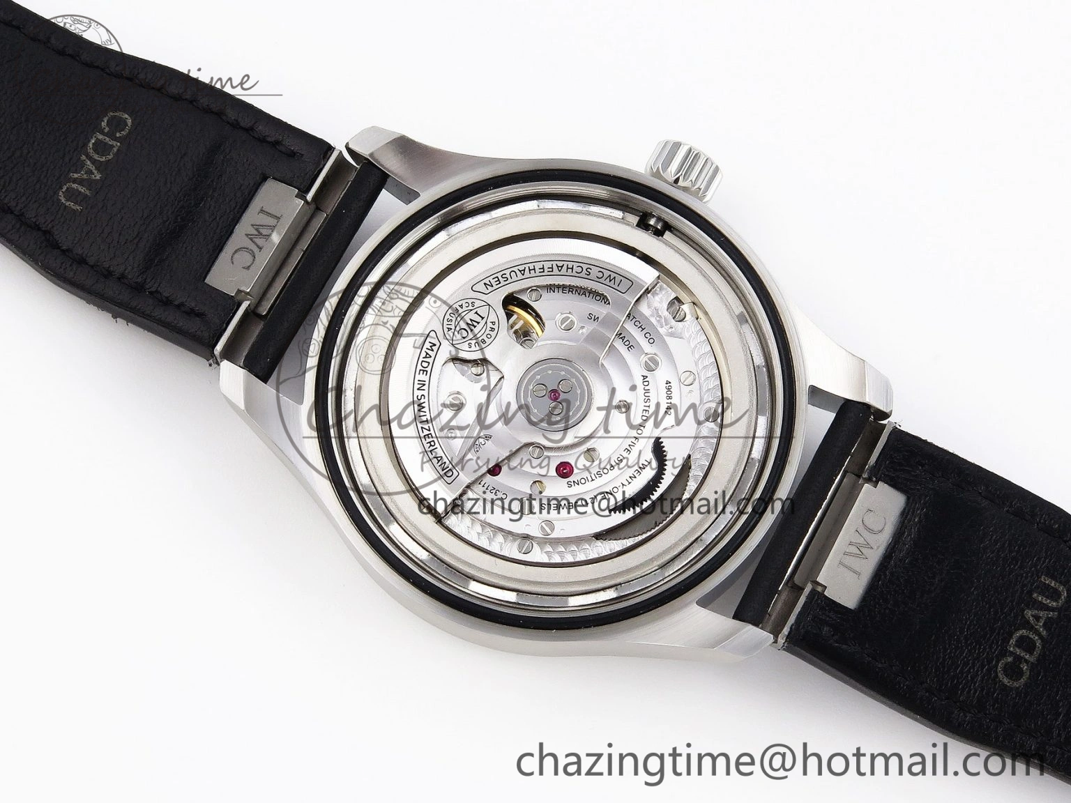 Pilot Mark XX IW328201 ZF 1:1 Best Edition Black Dial on Black Leather Strap A UrbanStyle 7028