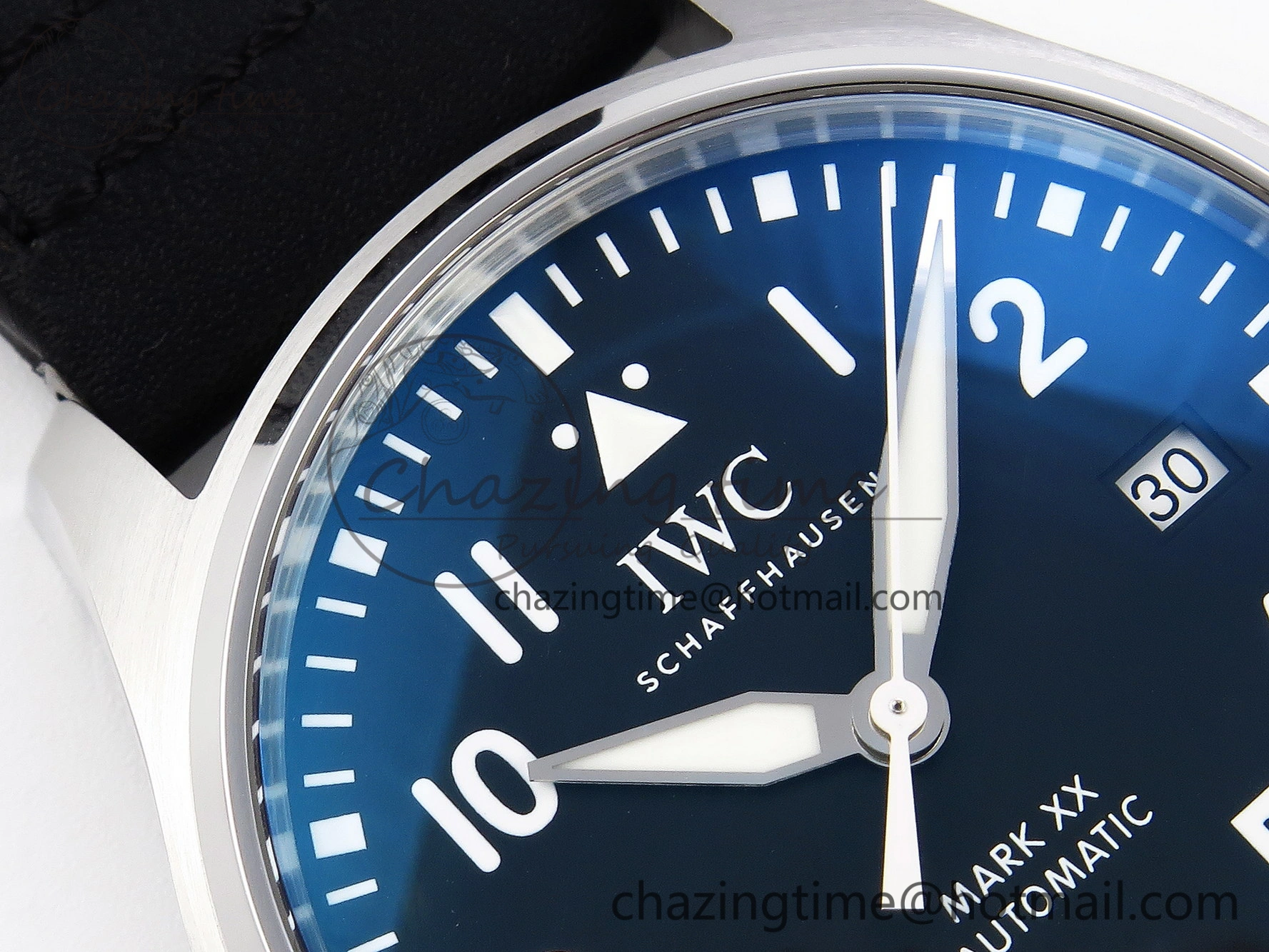 Pilot Mark XX IW328201 ZF 1:1 Best Edition Black Dial on Black Leather Strap A UrbanStyle 7028