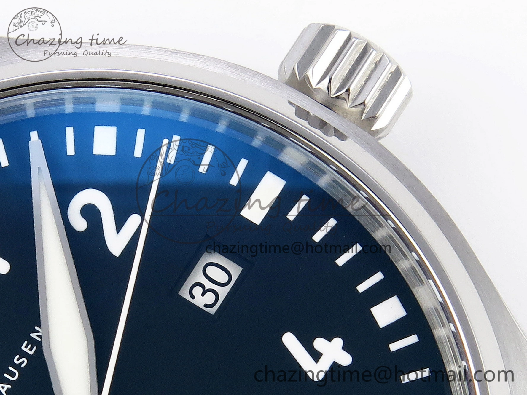 Pilot Mark XX IW328201 ZF 1:1 Best Edition Black Dial on Black Leather Strap A UrbanStyle 7028