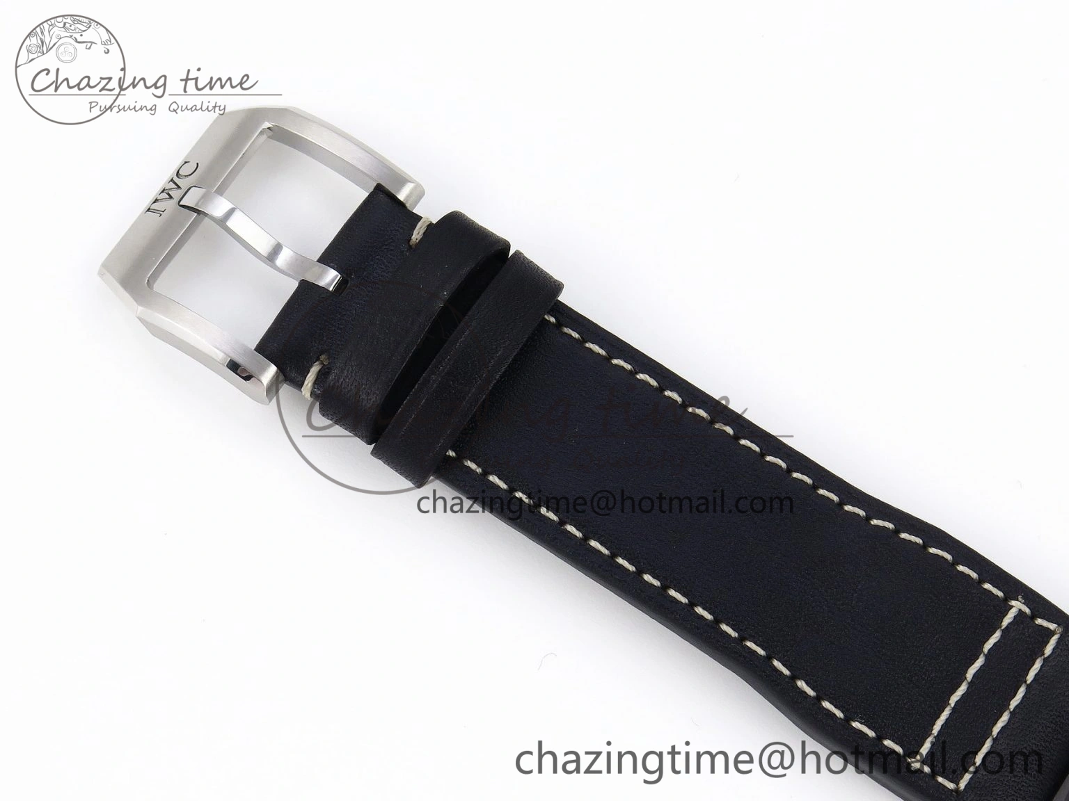 Pilot Mark XX IW328203 ZF 1:1 Best Edition Blue Dial on Dark Blue Leather Strap A Sophisticated 7024