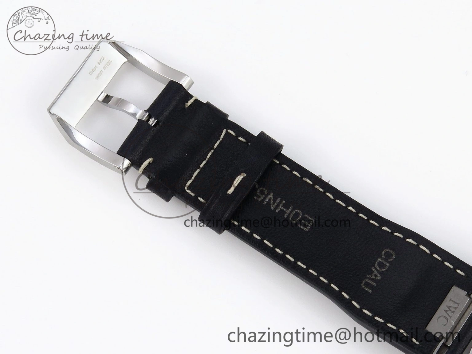 Pilot Mark XX IW328203 ZF 1:1 Best Edition Blue Dial on Dark Blue Leather Strap A Sophisticated 7024