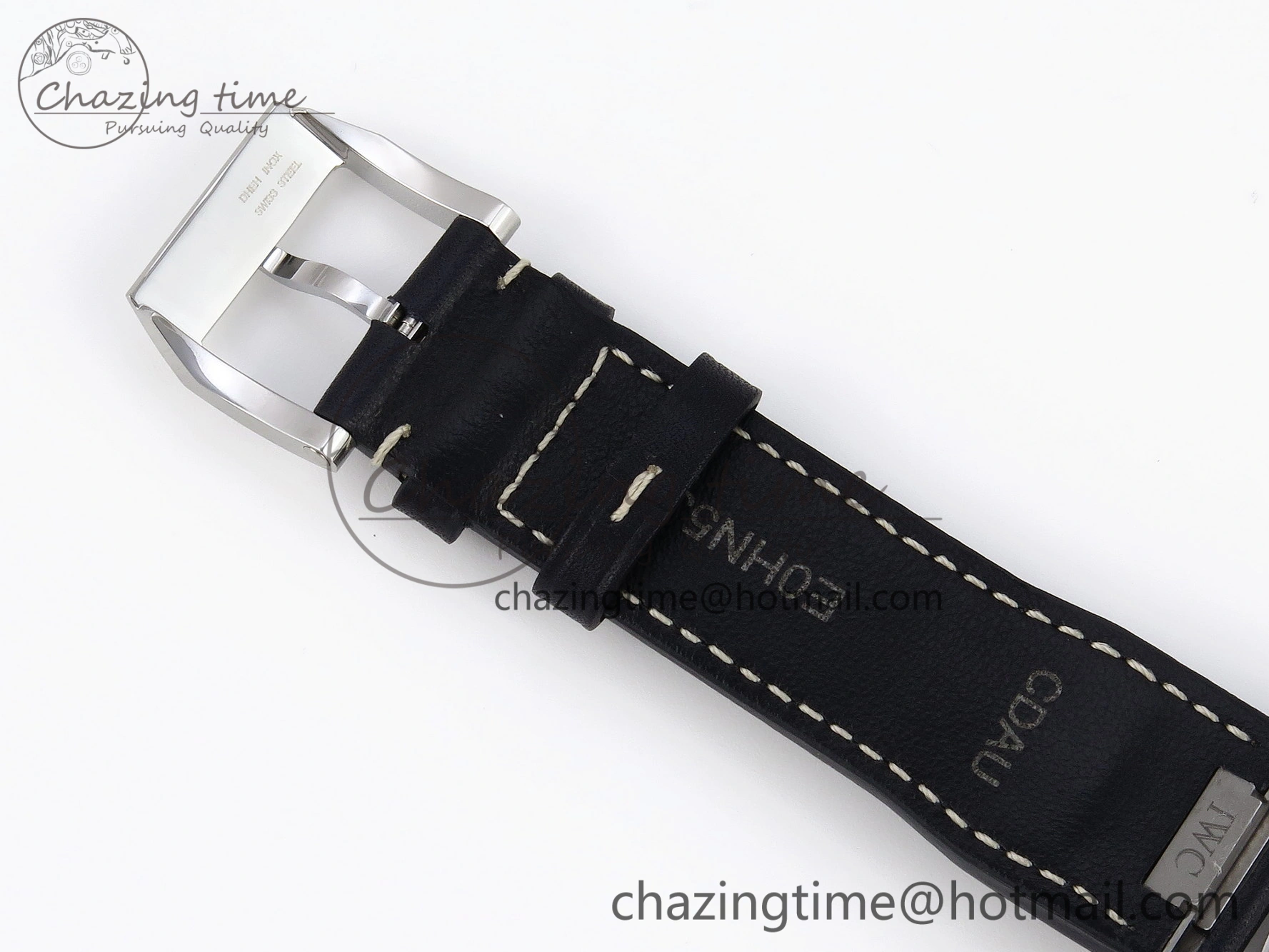 Pilot Mark XX IW328203 ZF 1:1 Best Edition Blue Dial on Dark Blue Leather Strap A Sophisticated 7024