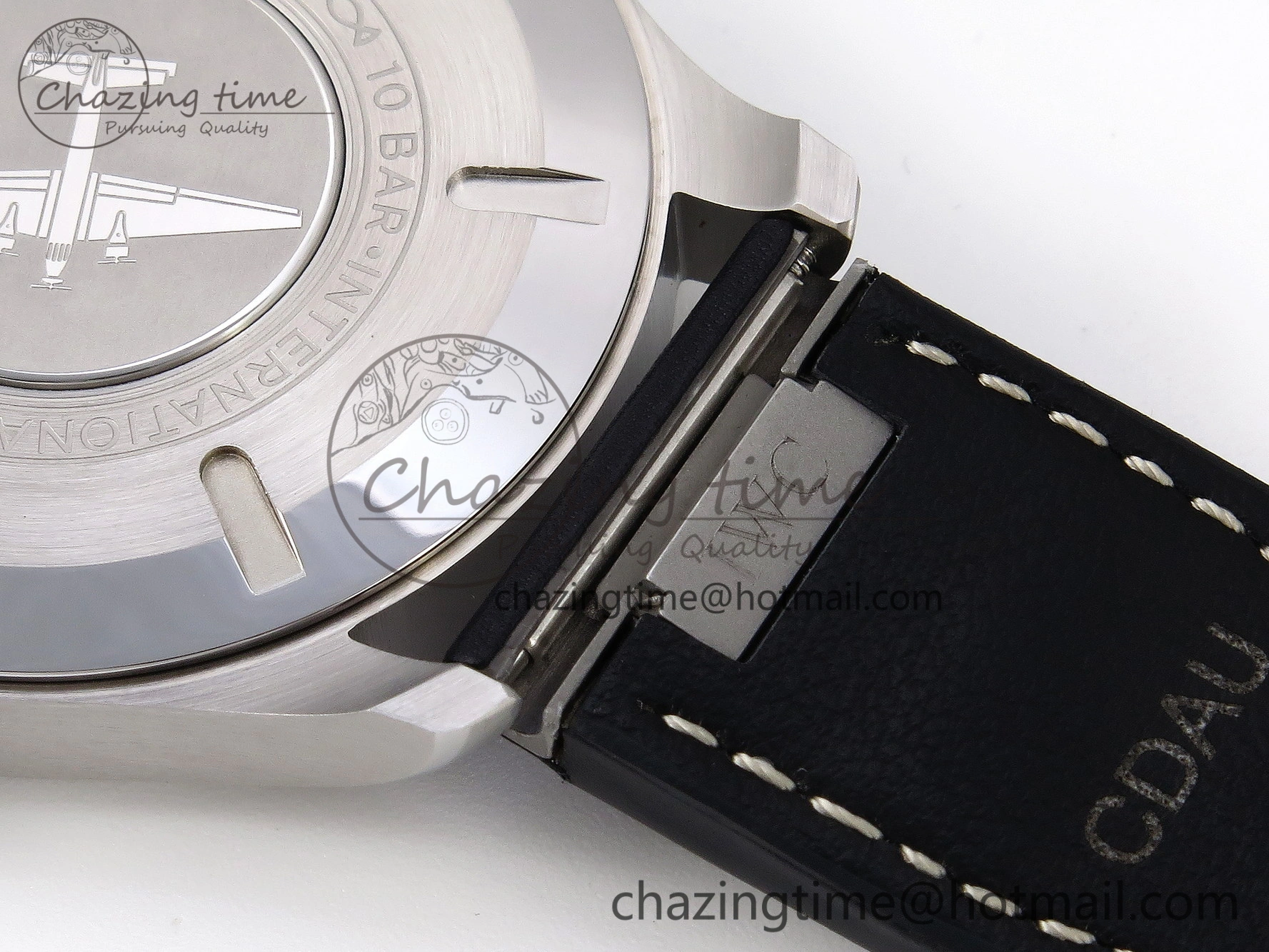 Pilot Mark XX IW328203 ZF 1:1 Best Edition Blue Dial on Dark Blue Leather Strap A Sophisticated 7024