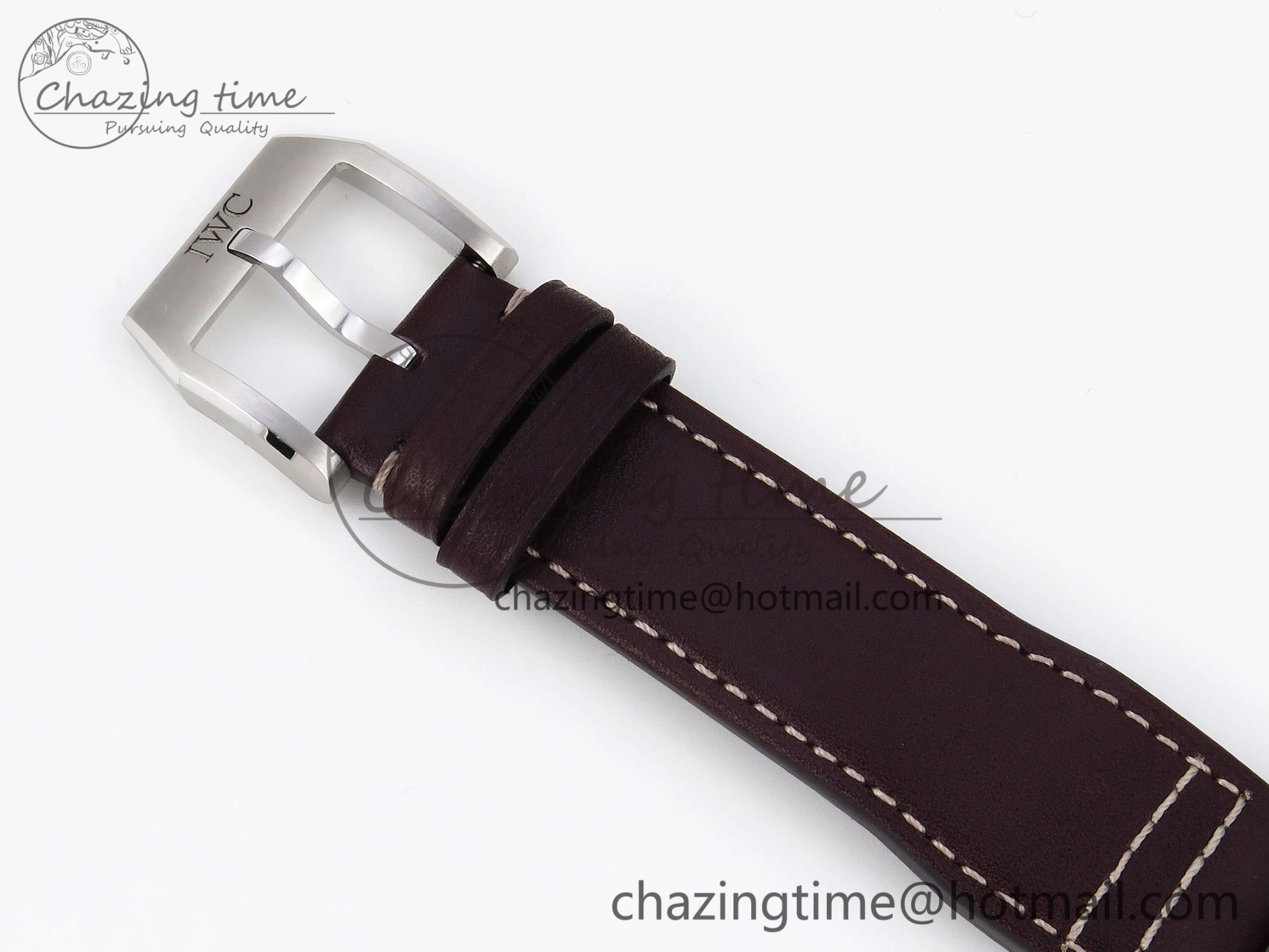 Pilot Mark XX IW328205 ZF 1:1 Best Edition Green Dial on Brown Leather Strap A Reliable 7029