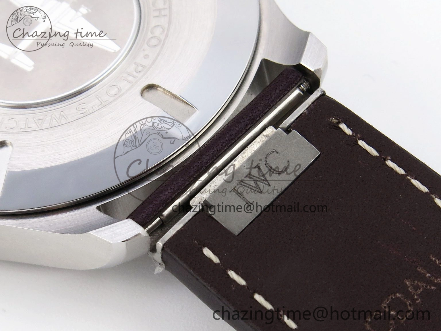 Pilot Mark XX IW328205 ZF 1:1 Best Edition Green Dial on Brown Leather Strap A Reliable 7029