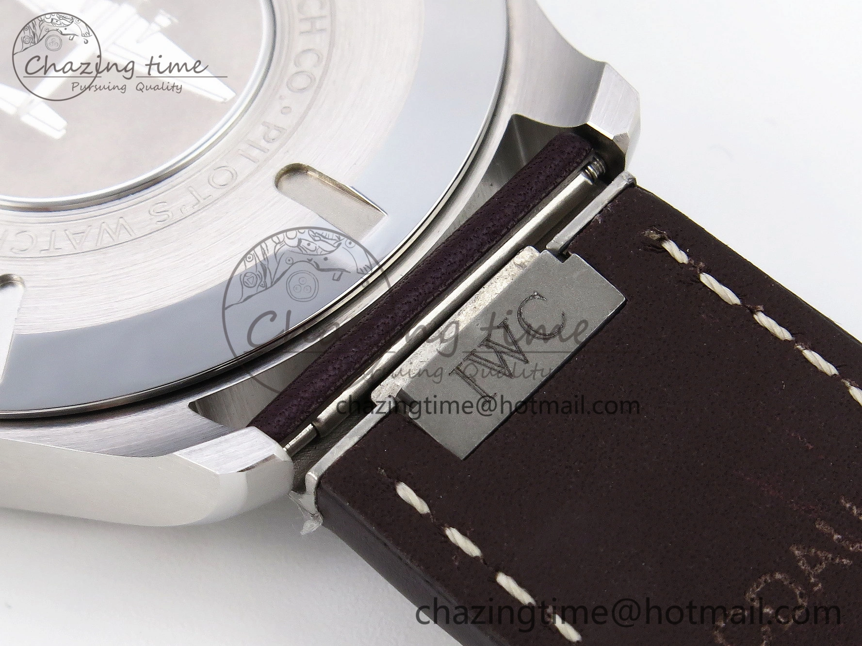 Pilot Mark XX IW328205 ZF 1:1 Best Edition Green Dial on Brown Leather Strap A Reliable 7029