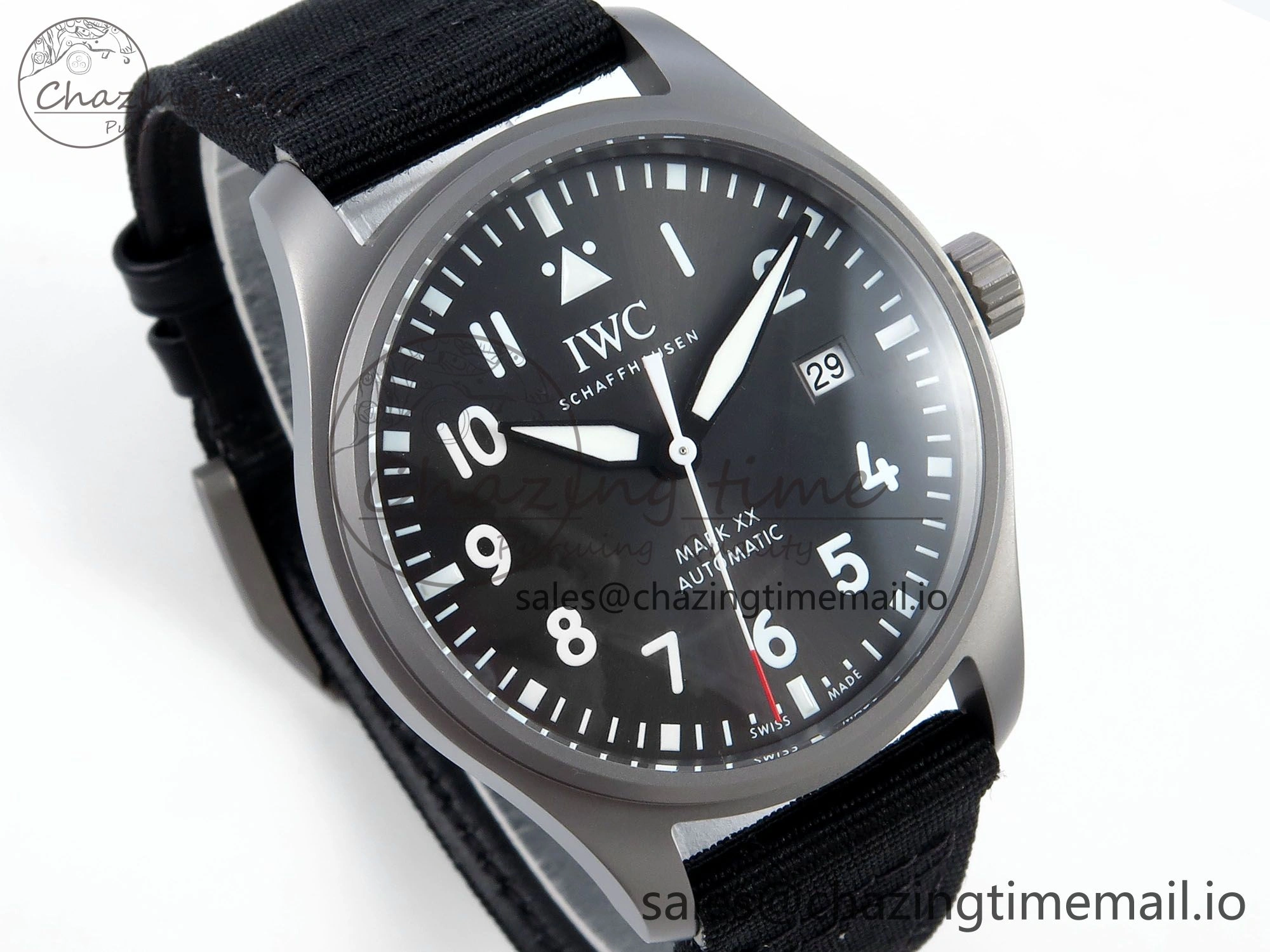 Pilot Mark XX M+F 1:1 Best Edition Gray Dial on Black Nylon Strap MY WeatherProof 7001