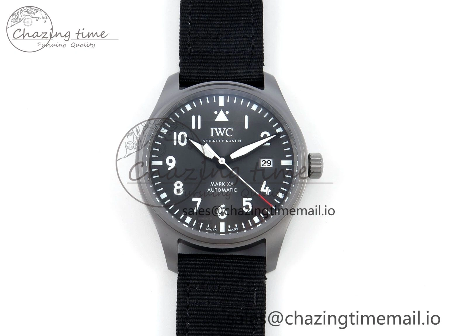 Pilot Mark XX M+F 1:1 Best Edition Gray Dial on Black Nylon Strap MY WeatherProof 7001