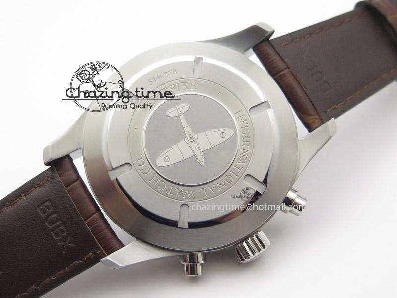Pilot Spitfire Chrono ZF Best Edition Gray Dial On Brown Leather Strap A Colorful 7362