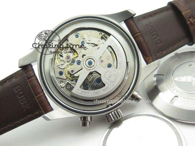 Pilot Spitfire Chrono ZF Best Edition Gray Dial On Brown Leather Strap A Colorful 7362