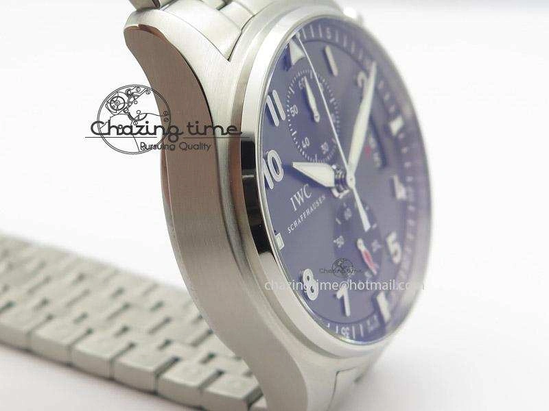 FreshLook Pilot Spitfire Chrono ZF Best Edition Gray Dial On SS Bracelet A 7357