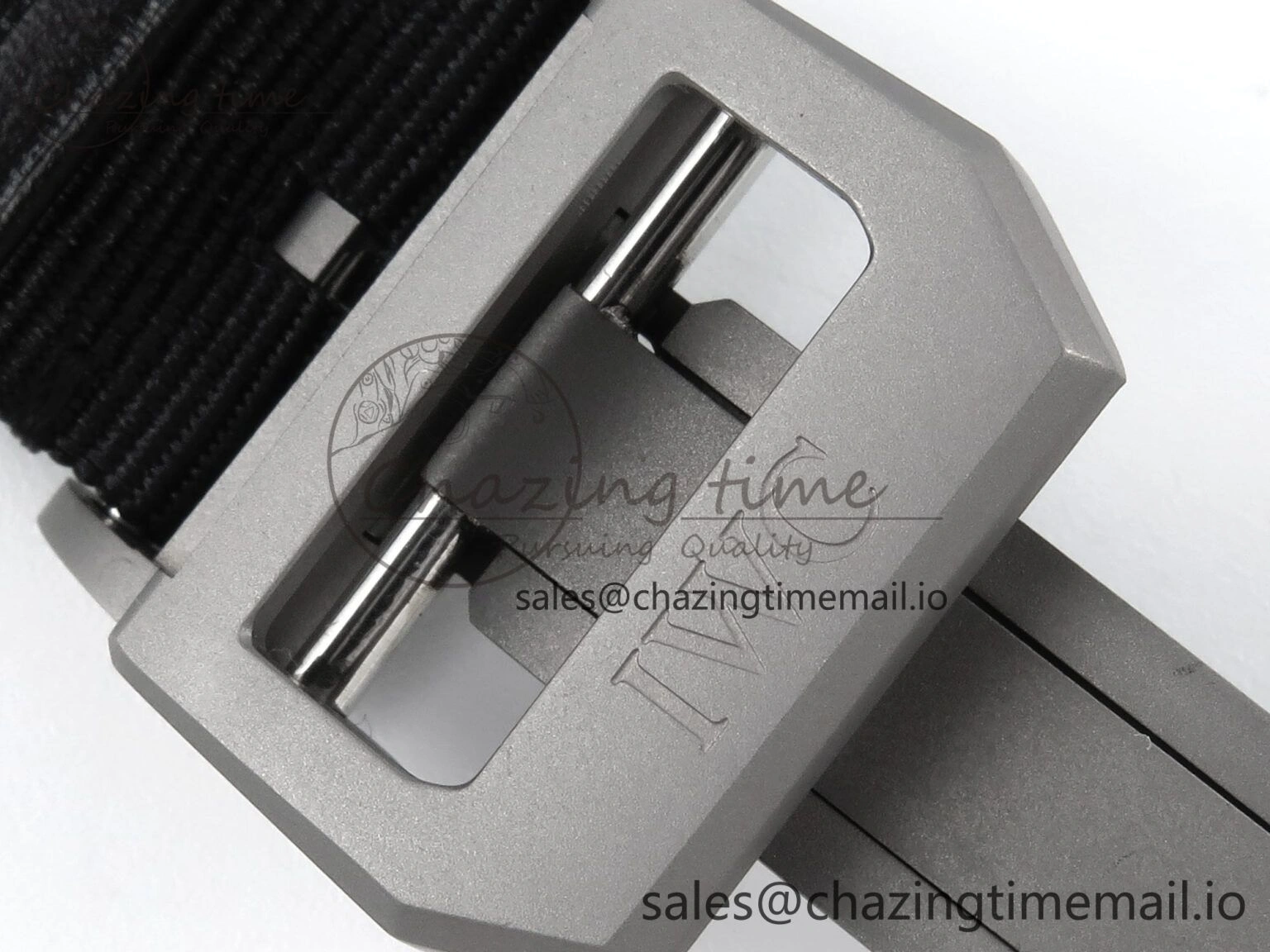 Pilot Top Gun IW326901 M+F 1:1 Best Edition Black Dial on Black Nylon Strap MY MoistureWicking 7003