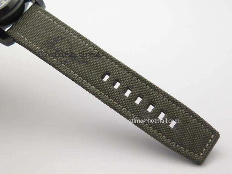 EyeCatching Pilot Top Gun Miramar IWC388002 V6 1:1 Best Edition Ceramic Case On Nylon Strap A 7325
