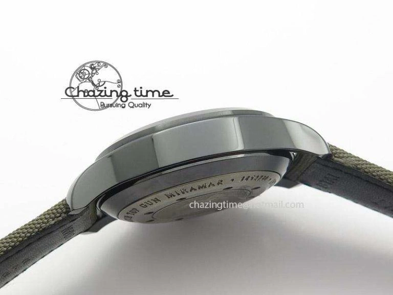 Pilot Top Gun Miramar IWC388002 ZF 1:1 Best Edition Ceramic Case On Nylon Strap A Effortless 7345