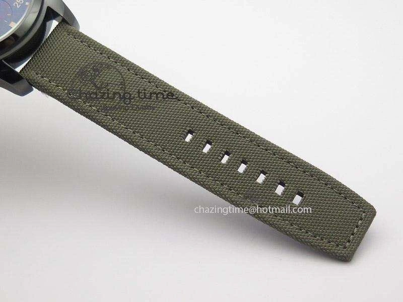 Pilot Top Gun Miramar IWC388002 ZF 1:1 Best Edition Ceramic Case On Nylon Strap A Effortless 7345