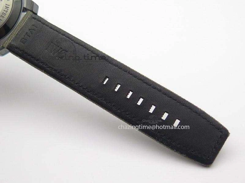 Pilot Top Gun Miramar IWC388002 ZF 1:1 Best Edition Ceramic Case On Nylon Strap A Effortless 7345