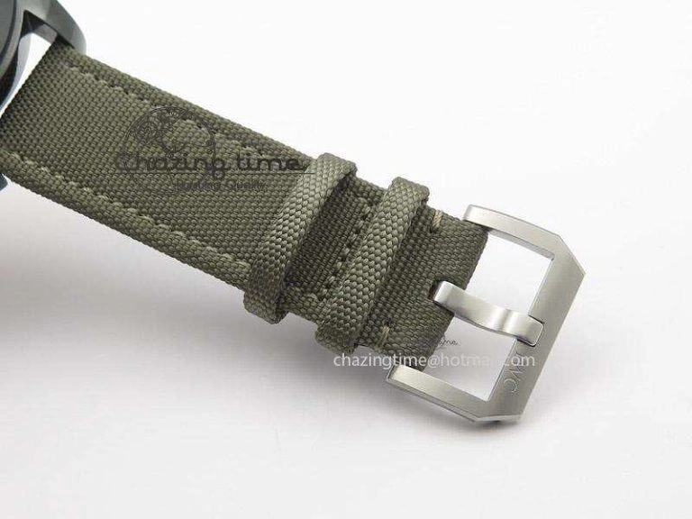 Pilot Top Gun Miramar IWC388002 ZF 1:1 Best Edition Ceramic Case On Nylon Strap A Effortless 7345