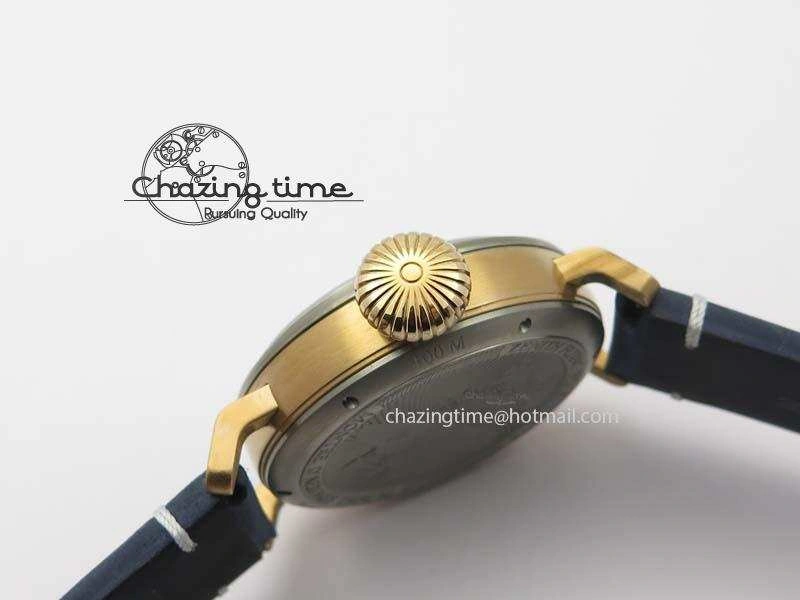 Pilot Type 20 Bronze XF 1:1 California Special Edition On Blue Leather Strap A UrbanChic 10033