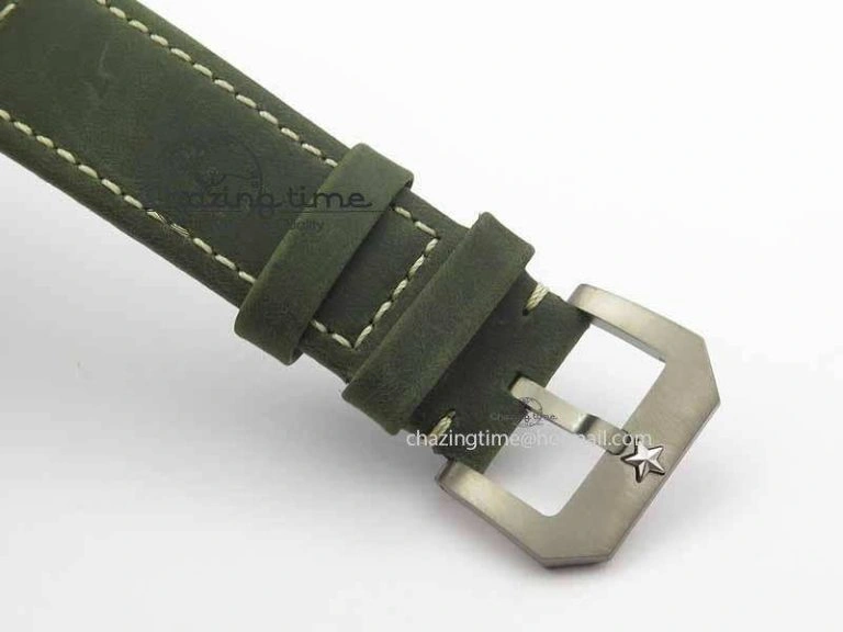 Pilot Type 20 Chrono Extra Special XF 1:1 Best Edition Real Bronze Case On Green Nubuck Strap A Upgraded 10031