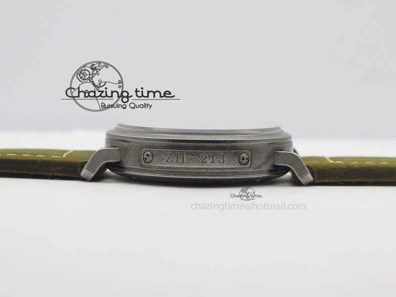 Refined Pilot Type 20 Extra Special 40mm Aged SS V6F 1:1 Best Edition On Asso Strap MIYOTA9015 (Brown) 10030