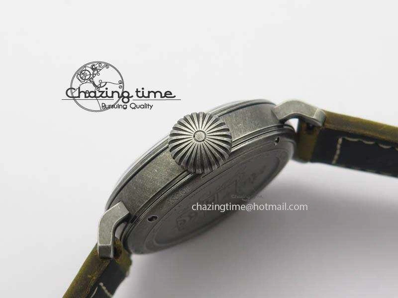 Refined Pilot Type 20 Extra Special 40mm Aged SS V6F 1:1 Best Edition On Asso Strap MIYOTA9015 (Brown) 10030