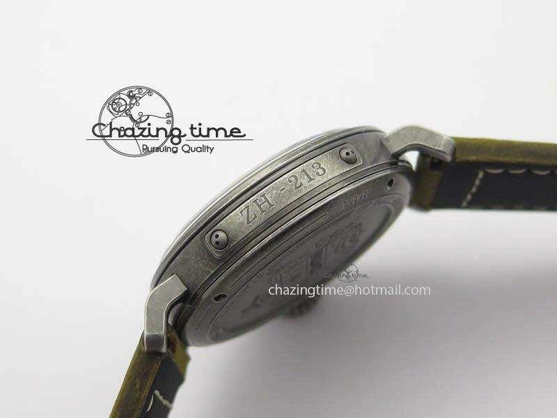 Refined Pilot Type 20 Extra Special 40mm Aged SS V6F 1:1 Best Edition On Asso Strap MIYOTA9015 (Brown) 10030