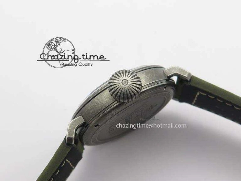 Pilot Type 20 Extra Special 40mm Aged SS V6F 1:1 Best Edition On Asso Strap MIYOTA9015 (Green) Efficient 10027