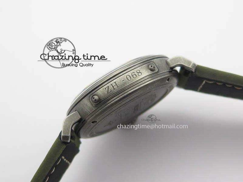 Pilot Type 20 Extra Special 40mm Aged SS V6F 1:1 Best Edition On Asso Strap MIYOTA9015 (Green) Efficient 10027
