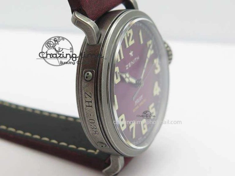 Pilot Type 20 Extra Special 40mm Aged SS V6F 1:1 Best Edition On Asso Strap MIYOTA9015 (Pink) Resilient 10029