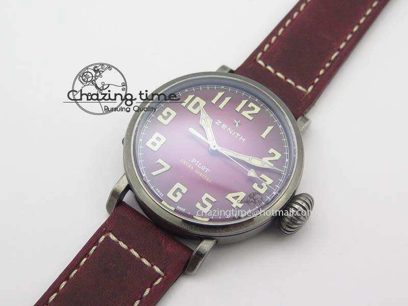 Pilot Type 20 Extra Special 40mm Aged SS V6F 1:1 Best Edition On Asso Strap MIYOTA9015 (Pink) Resilient 10029