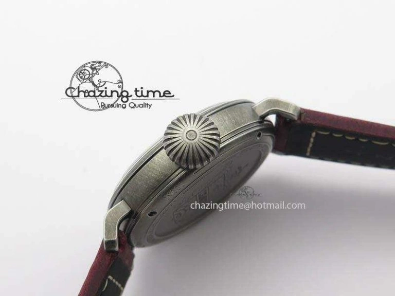 Pilot Type 20 Extra Special 40mm Aged SS V6F 1:1 Best Edition On Asso Strap MIYOTA9015 (Pink) Resilient 10029